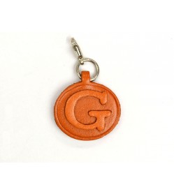 G Leather Alphabet Plate