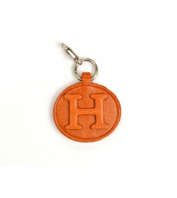 H Leather Alphabet Plate