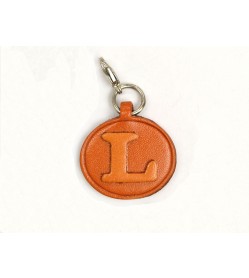 L Leather Alphabet Plate