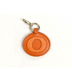 O Leather Alphabet Plate