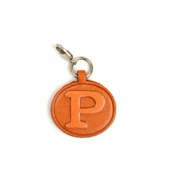 P Leather Alphabet Plate