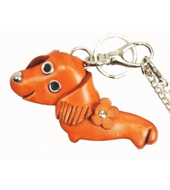 Dachshund Handmade Leather Dog/Animal Bag Charm 