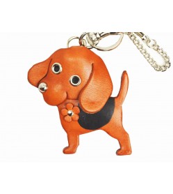 Beagle Handmade Leather Dog/Bag Charm