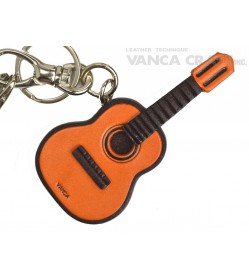 Guitar Handmade Leather Goods/Bag Charm 