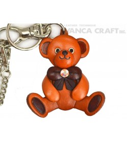 Teddy Bear Handmade Leather Goods/Bag Charm