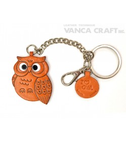 Owl Leather Ring Charm #26051