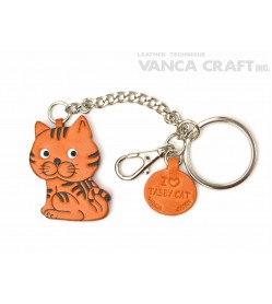 Cat Leather Ring Charm #26052