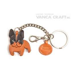 French Bulldog Leather Ring Charm #26061