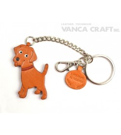 Labrador Retriever Leather Ring Charm #26064