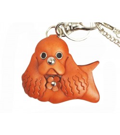 American Cocker Spaniel Leather Dog/Bag Charm