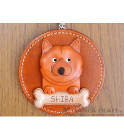 Shiba Leather Wall Deco