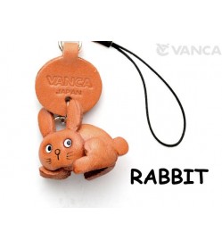 Rabbit Japanese Leather Cellularphone Charm Animal