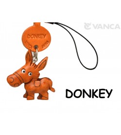 Donkey/Ass Japanese Leather Cellularphone Charm Animal