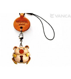 Pig I Leather Cellularphone Charm Alphabet