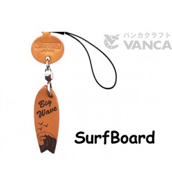Surfboard Japanese Leather Keychains Goods 