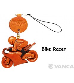 Bike Racer Japanese Leather Cellularphone Charm Goods