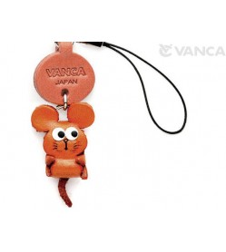 Rat Japanese Leather Cellularphone Charm Zodiac Mascot