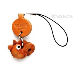 Rooster Japanese Leather Cellularphone Charm Zodiac Mascot