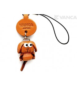 Dog Japanese Leather Cellularphone Charm Zodiac Mascot