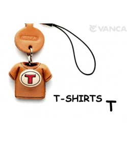 T(Red) Japanese Leather Cellularphone Charm T-shirt 