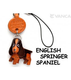 English Springer Leather Cellularphone Charm #46772