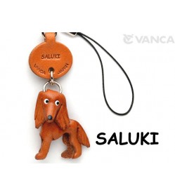 Saluki Leather Dog Cellularphone Charm #46785