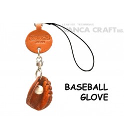 Baseball Glove Japanese Leather Cellularphone Charm Goods 