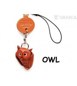 Owl Japanese Leather Cellularphone Charm Goods 