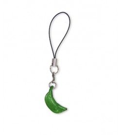 Snow Pea Leather Cellularphone Charm Vegetables