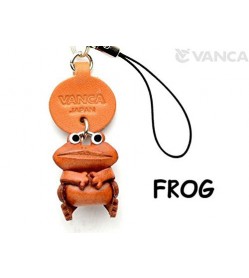 Frog Japanese Leather Cellularphone Charm Animal