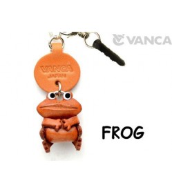 Frog Leather Animal Earphone Jack Accessory