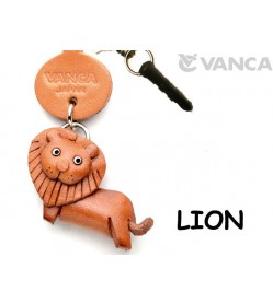 Lion Leather Animal Earphone Jack Accessory