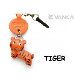 Tiger Leather Animal Earphone Jack Accessory