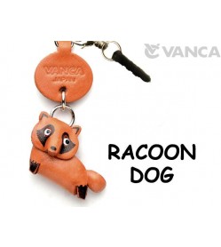 Racoon dog Leather Animal Earphone Jack Accessory