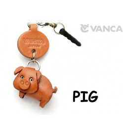 Pig Leather Animal Earphone Jack Accessory