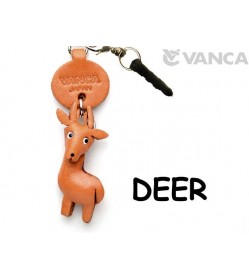 Deer Leather Animal Earphone Jack Accessory