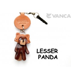 Lesser panda Leather Animal Earphone Jack Accessory