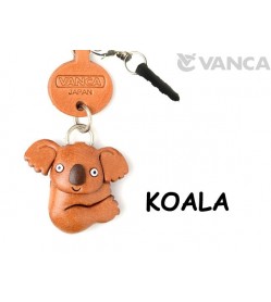 Koala Leather Animal Earphone Jack Accessory