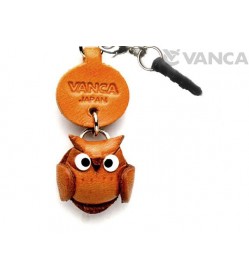 Owl Leather Little Animal Earphone Jack Accessory