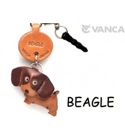 Beagle Leather Dog Earphone Jack Accessory