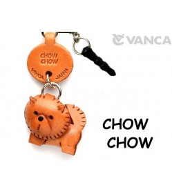 Chow Chow Leather Dog Earphone Jack Accessory