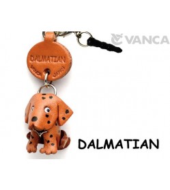 Dalmatian Leather Dog Earphone Jack Accessory