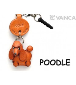 Poodle Leather Dog Earphone Jack Accessory