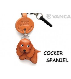 Cocker Spaniel Leather Dog Earphone Jack Accessory