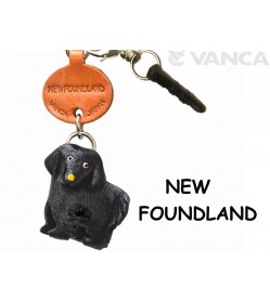 Newfoundland Leather Dog Earphone Jack Accessory