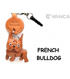 French Bulldog Leather Dog Earphone Jack Accessory