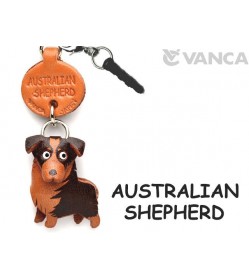 Australian Shepherd Leather Dog Earphone Jack Accessory