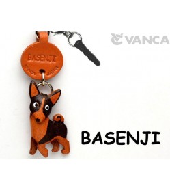 Basenji Leather Dog Earphone Jack Accessory