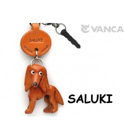 Saluki Leather Dog Earphone Jack Accessory