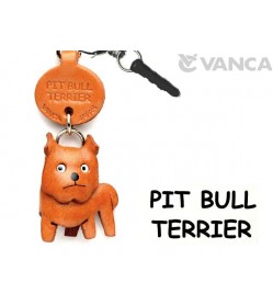 Pit Bull Terrier Leather Dog Earphone Jack Accessory